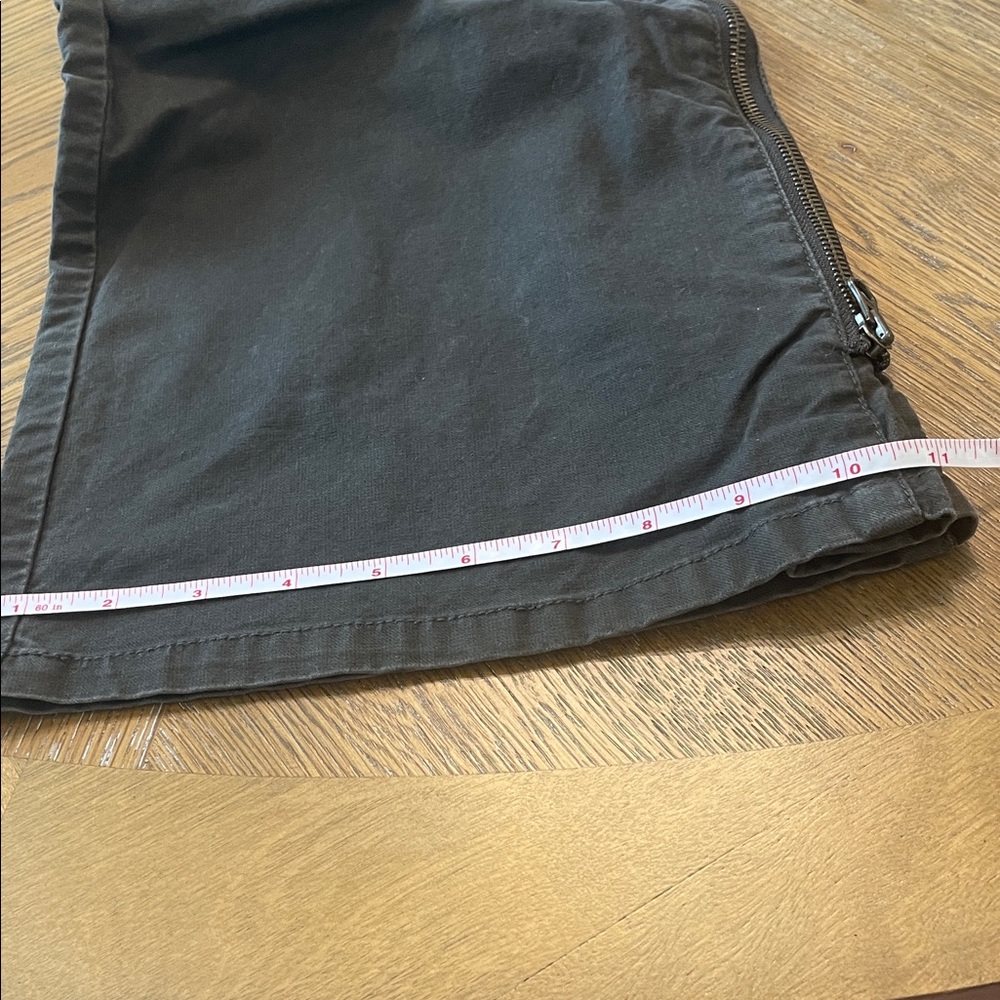 CAbi brown wide zippered leg Trousers - Picture 6 of 8